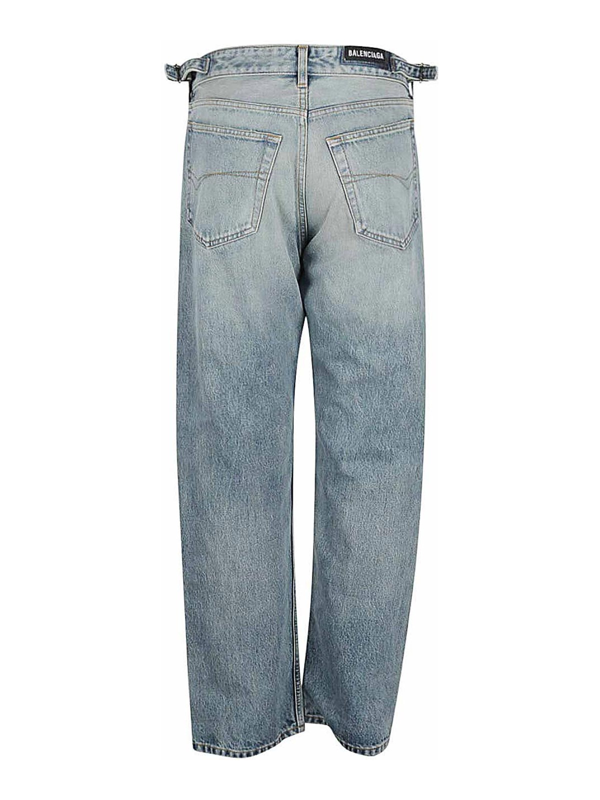 Giubbino hot sale jeans balenciaga