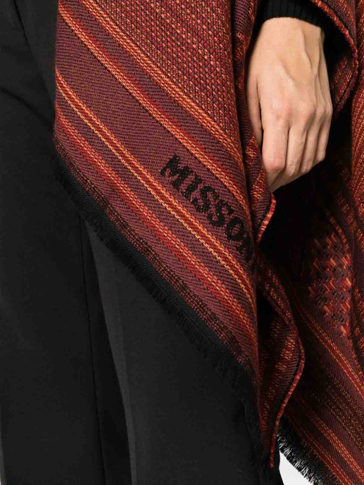 Missoni ケープ/ポンチョ - 赤 - レッド | MA80WOD92640004