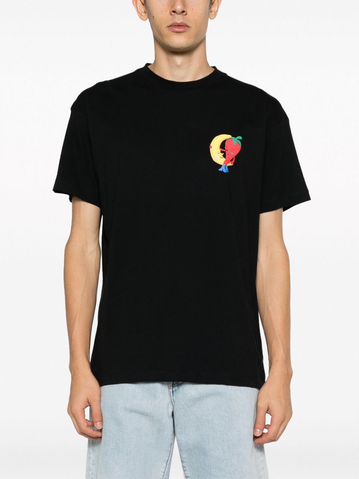 Shop Sky High Farm Workwear Camiseta - Negro In Black
