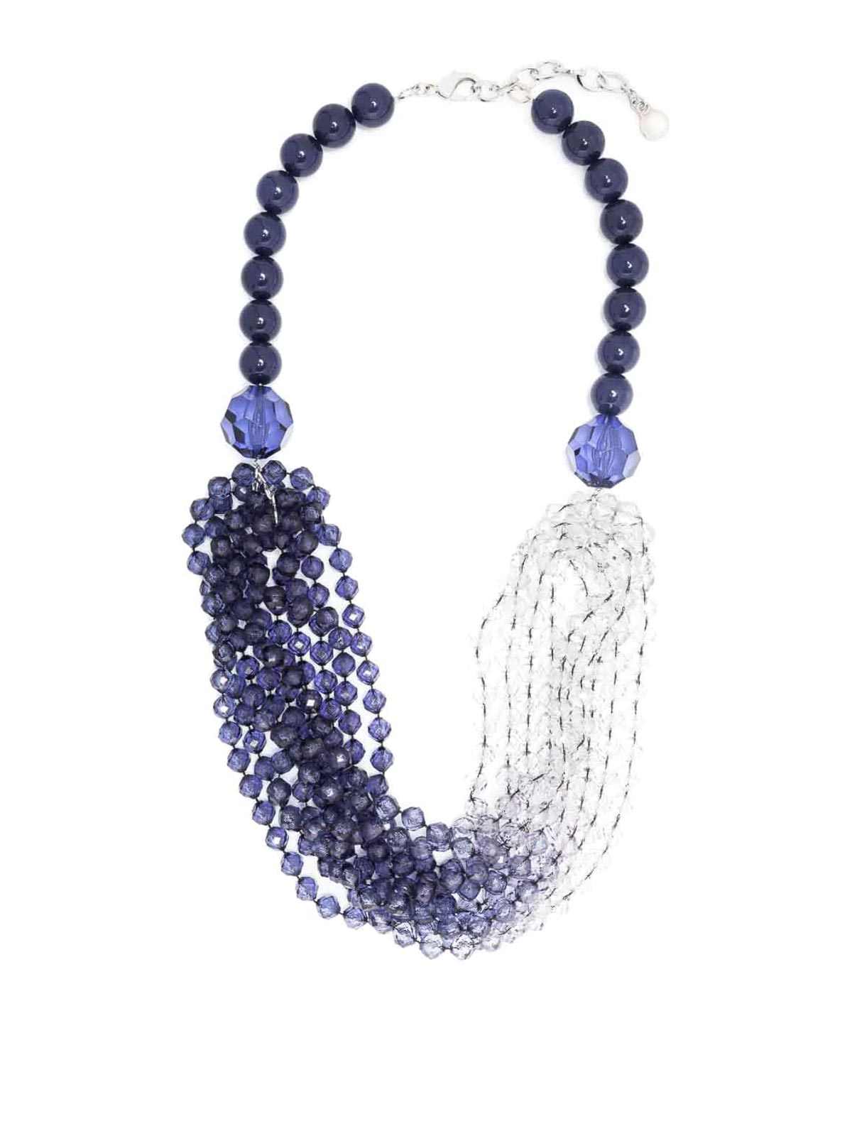 Giorgio Armani ネックレス ネイビー ビーズ Giorgio Armani ネックレス ネイビー ビーズ