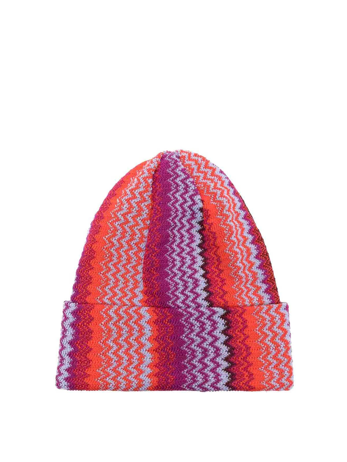 Shop Missoni Wool Blend Hat In Red