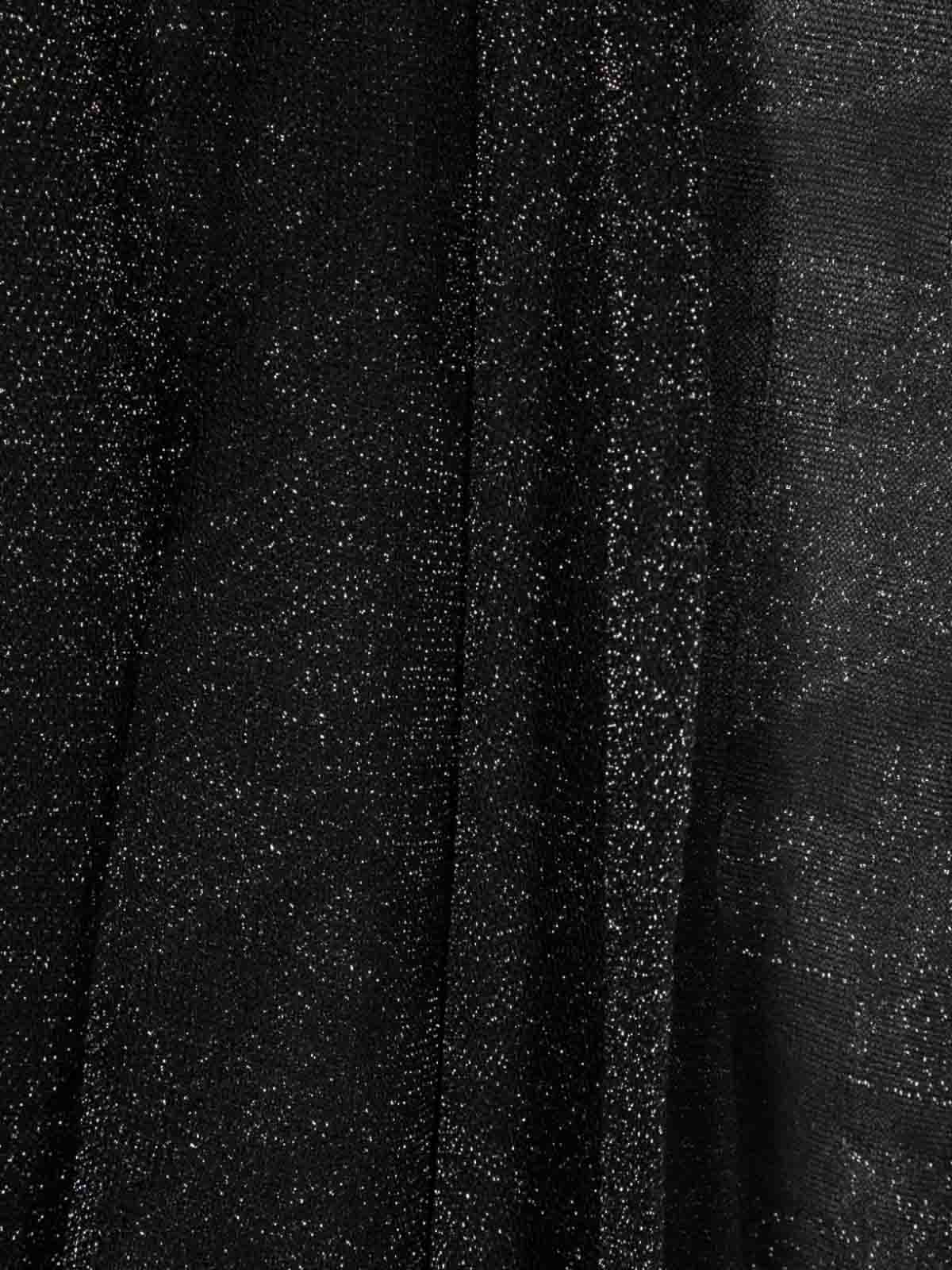 Shop Missoni Lurex Detail Scarf In Black