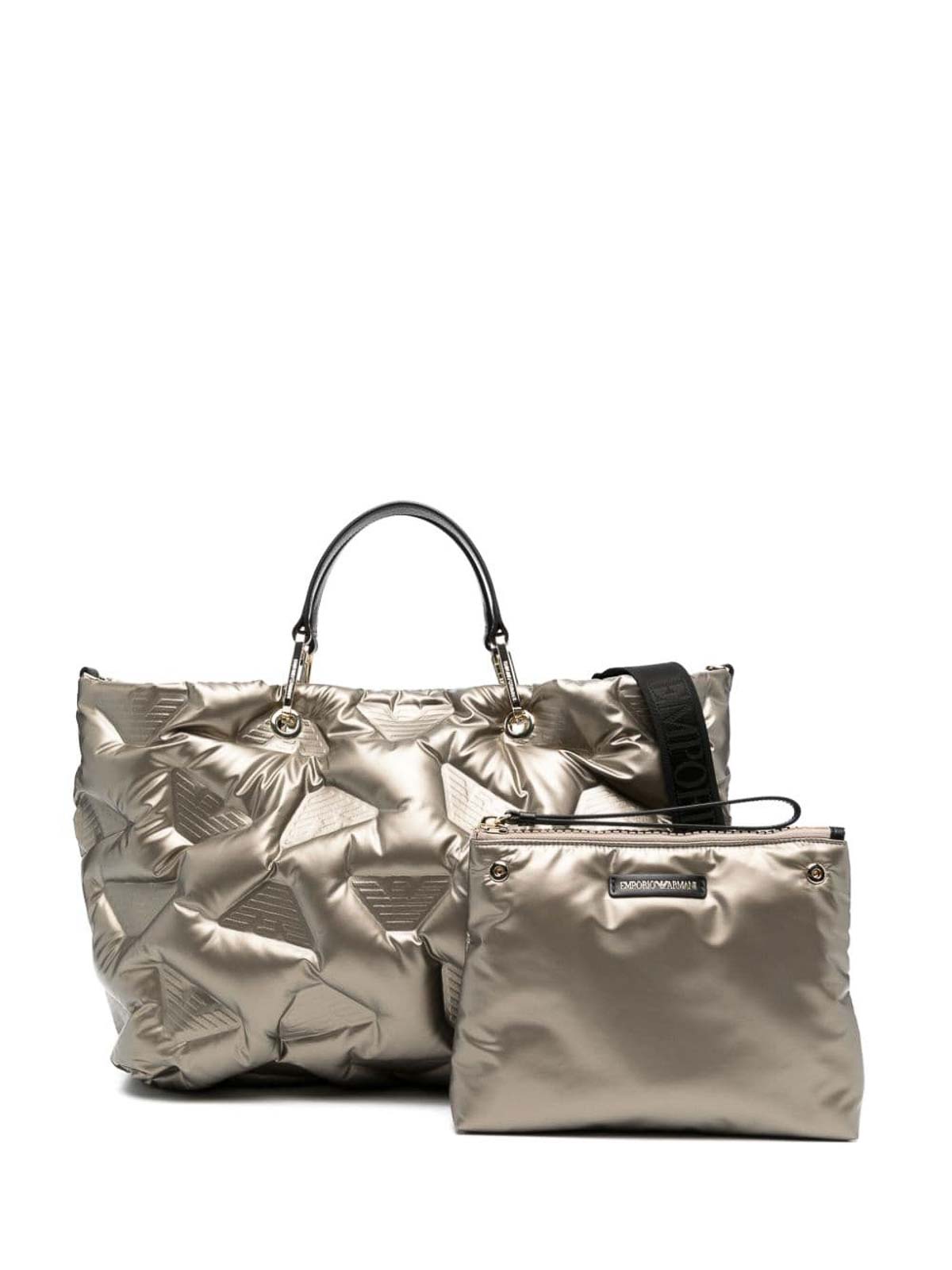 Pochette Maquillage Lancôme Paris Noire Métallique Plissée - Taille Medium, Neuve Avec étiquette