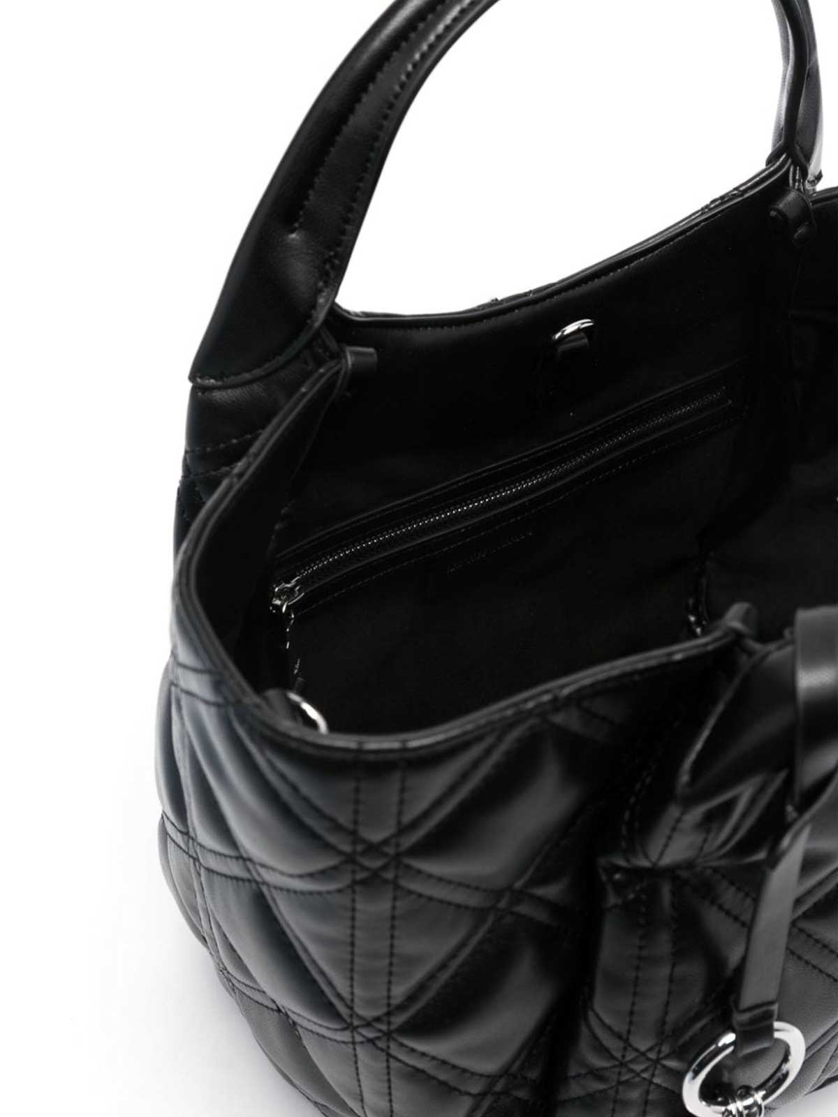 Emporio Armani Shopping Bags - Black