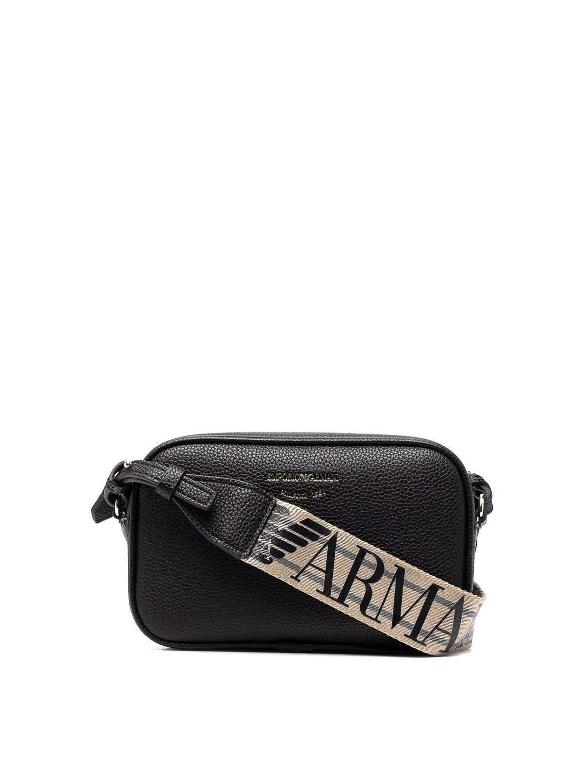 Shop Emporio Armani Camera Bag In Black