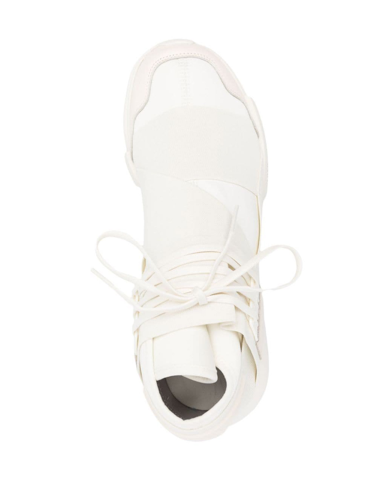 Shop Y-3 Qasa Sneakers In Blanco