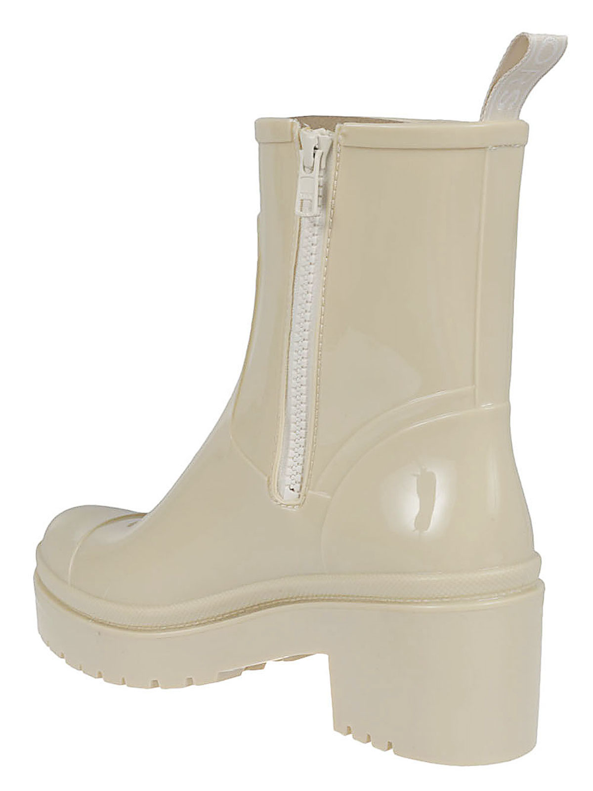 Shop Michael Michael Kors Karis Rain Boots In Beige