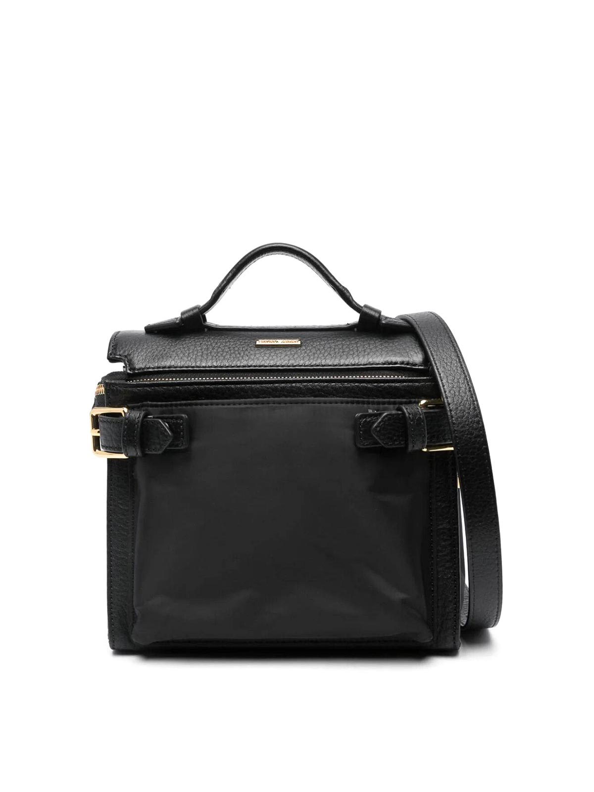 Armani Exchange Logo Tote Bag in Black | Lyst