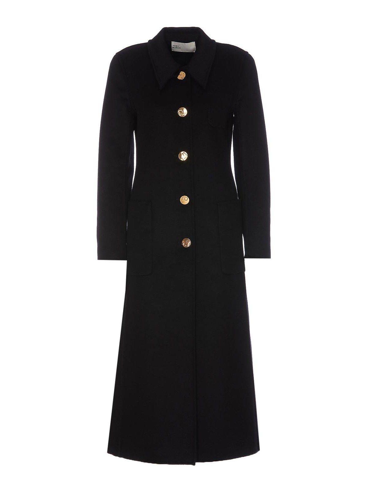 Short coats Tory Burch - Black Long Coat - 153876001