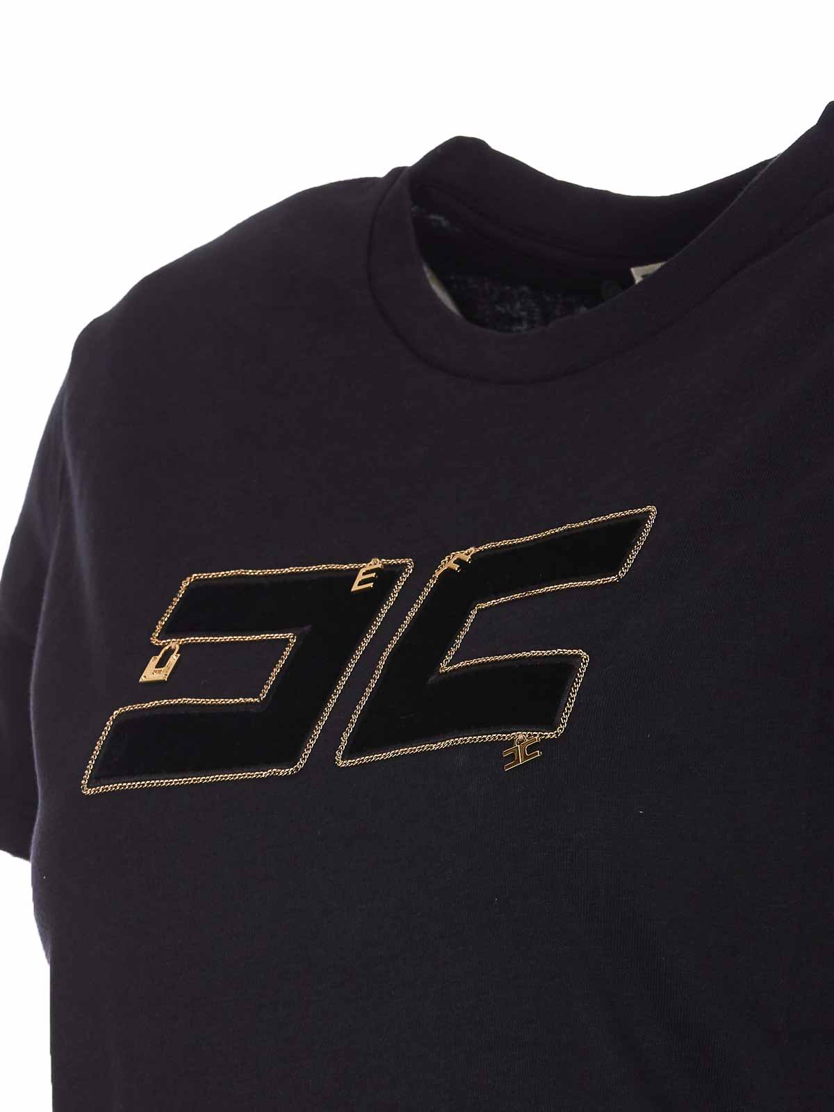 Elisabetta Franchi T-shirt - Black - Women | MA00236E2110