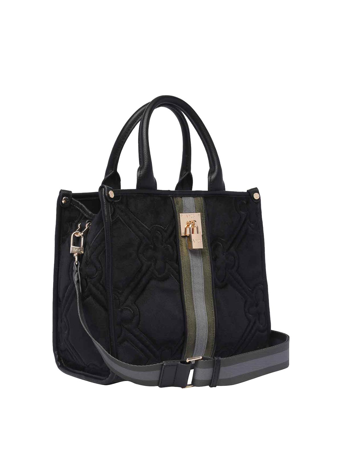 Shop V73 Iris Hand Bag In Black