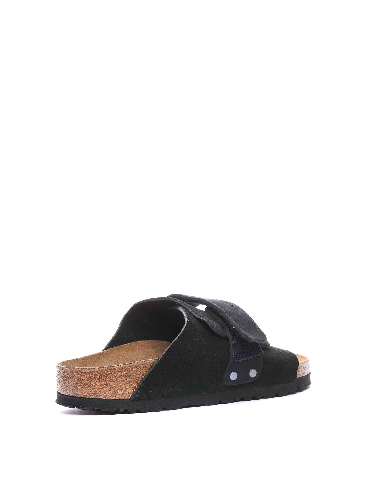 Shop Birkenstock Kyoto Sandals In Black