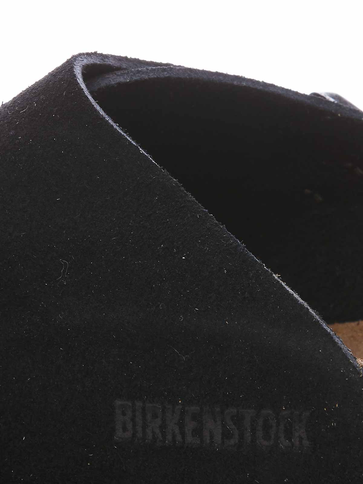 Shop Birkenstock Zurich Sandals In Black