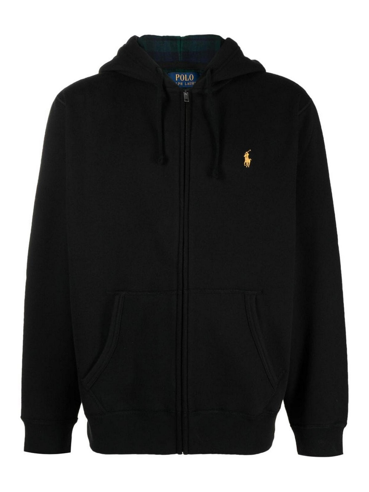 Polo RalphLauren｜HOOD/ZIP-UP (710952241001) Polo Ralph Lauren Logo Embroidered Zipped Hoodie - Walmart.com