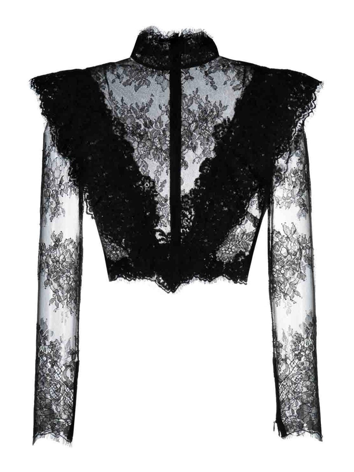 Zimmermann Lace bodice top - Black - Women|8029TF233BLK
