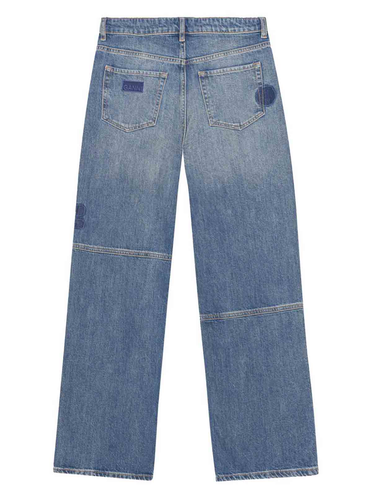 Logo Patch Boot-Cut Jeans