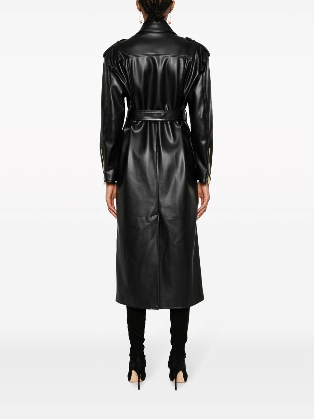 Biker trench outlet coat