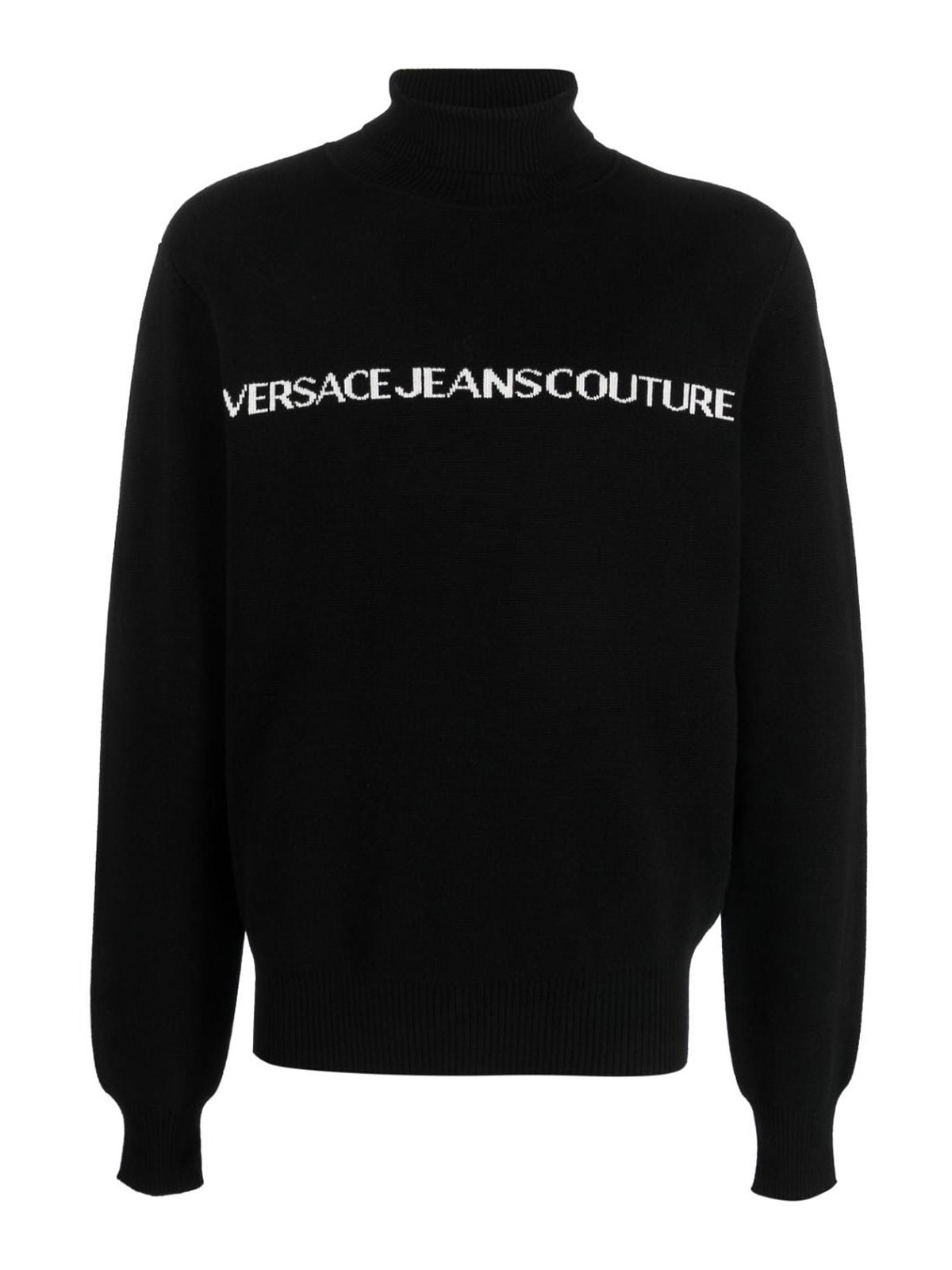Versace Jeans Couture Logo-print  Jumper In White