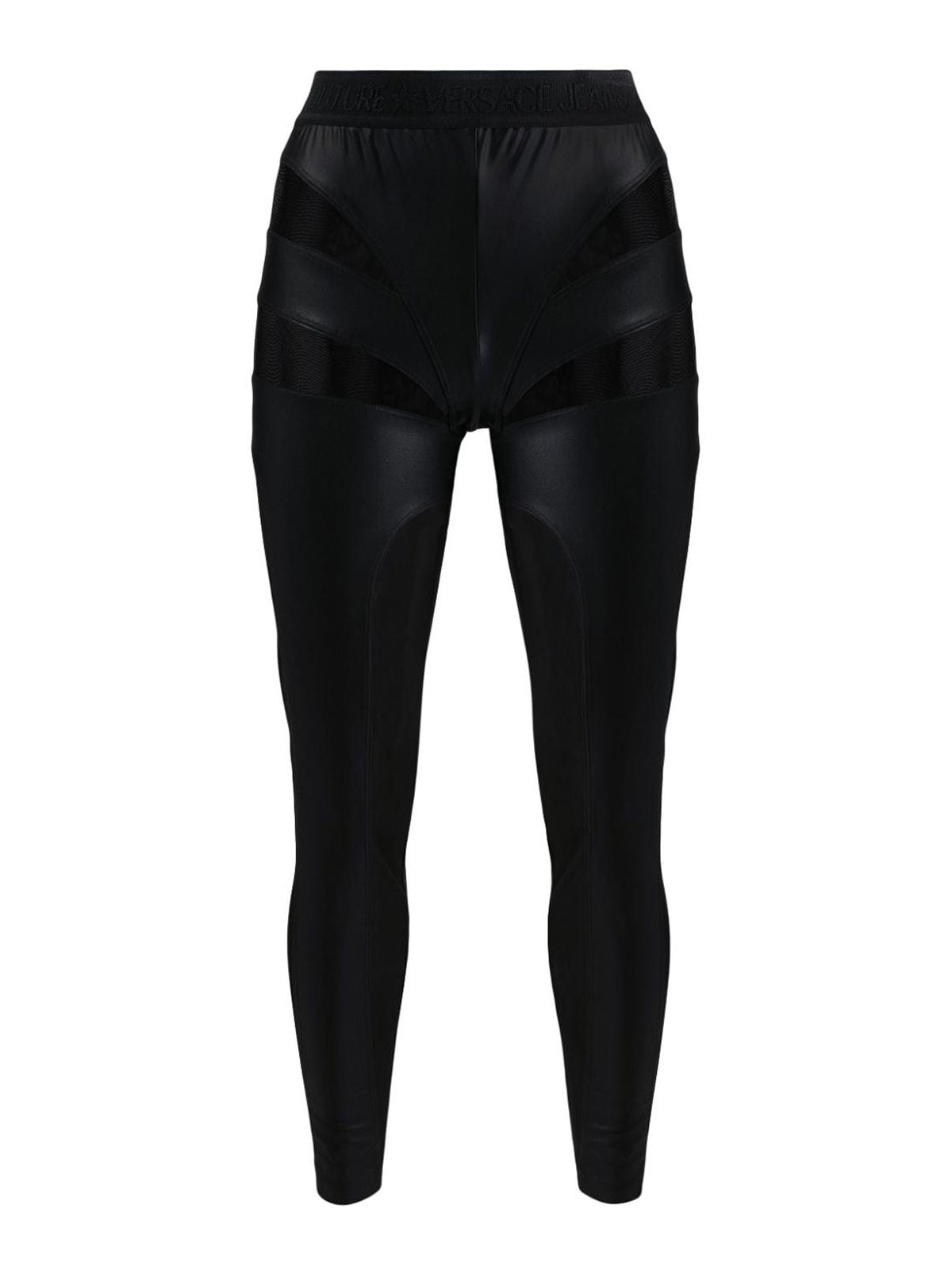 Leggings Versace Jeans Couture - Semi-sheer leggings - 75HAC105J0079899