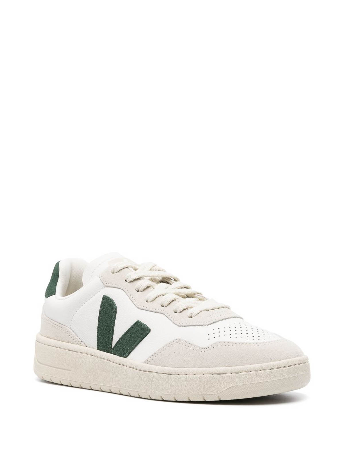 Shop Veja V Low-top Sneakers In White