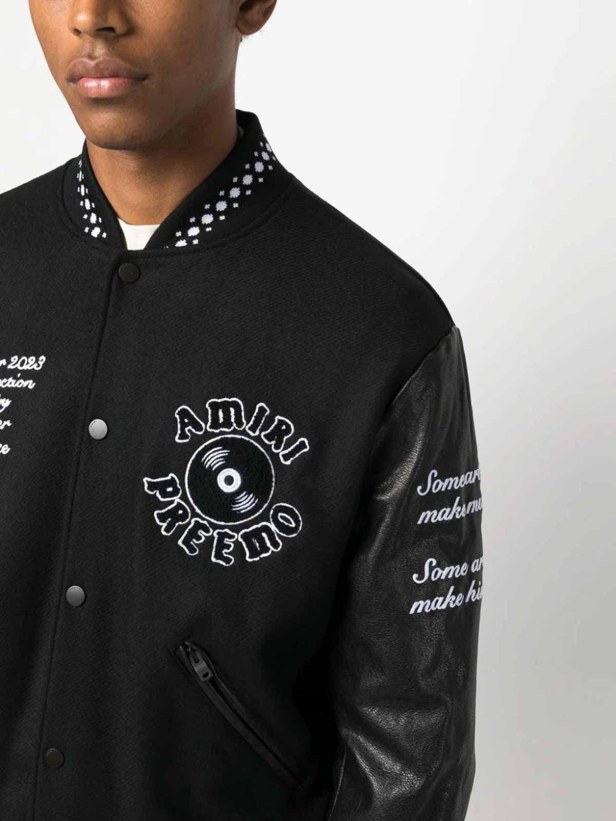 Casual jackets Amiri - Dj premier varsity jacket - AW23MOS081001