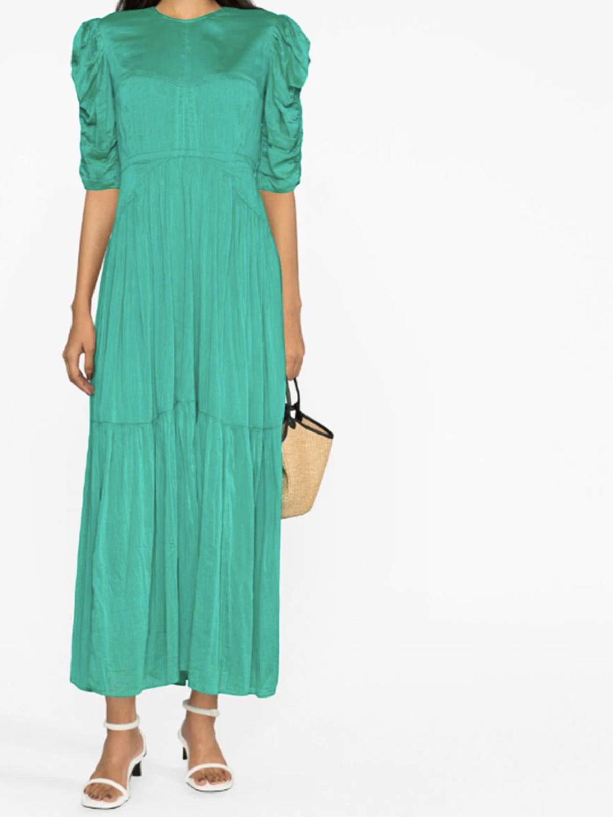 Isabel Marant Dress bealisa - Green - Women|23ERO0154FAA2J40I60ED