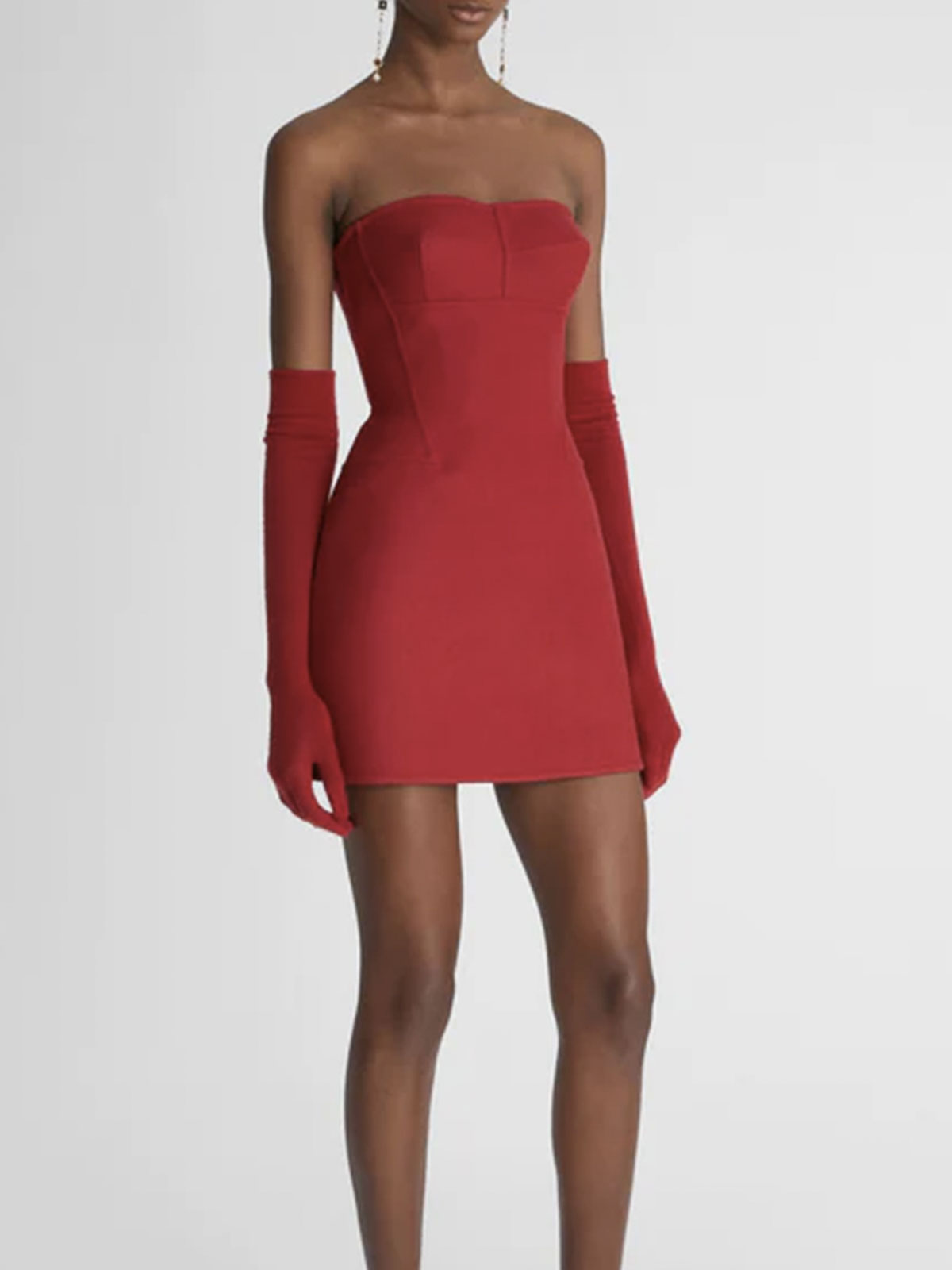 ermanno scervino red dress Hailey Bieber wore Red Ermanno Scervino @Dress New York City August 28, 2023