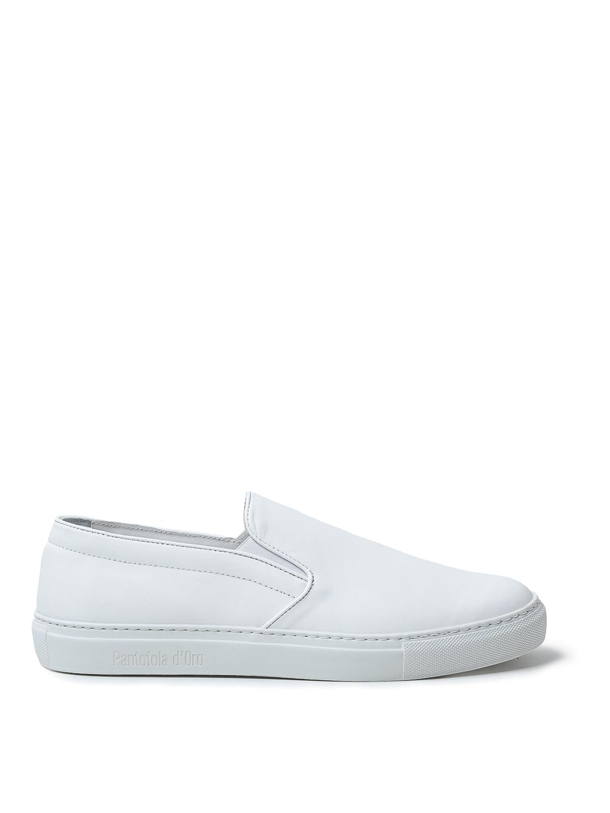 Shop Pantofola D'oro Slip-on Sneakers In White