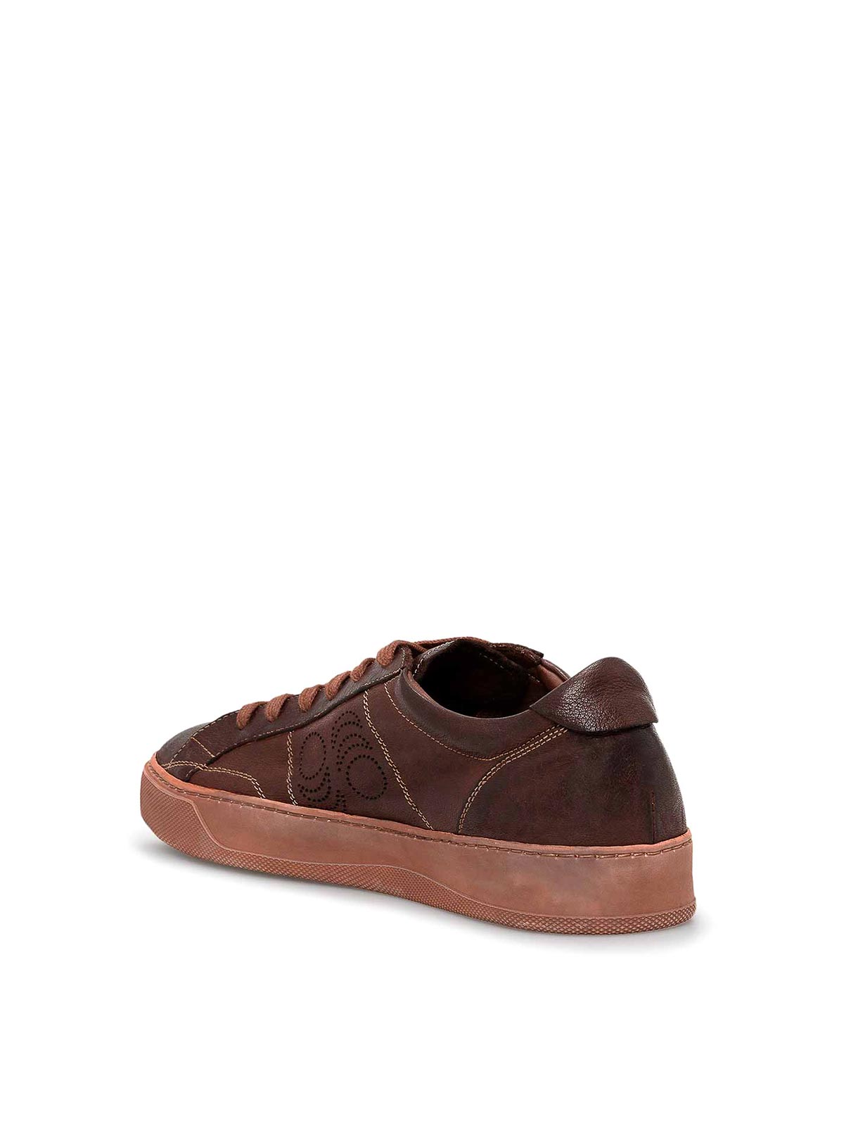 Shop Pantofola D'oro Del Bello Brown Sneakers - Marrón