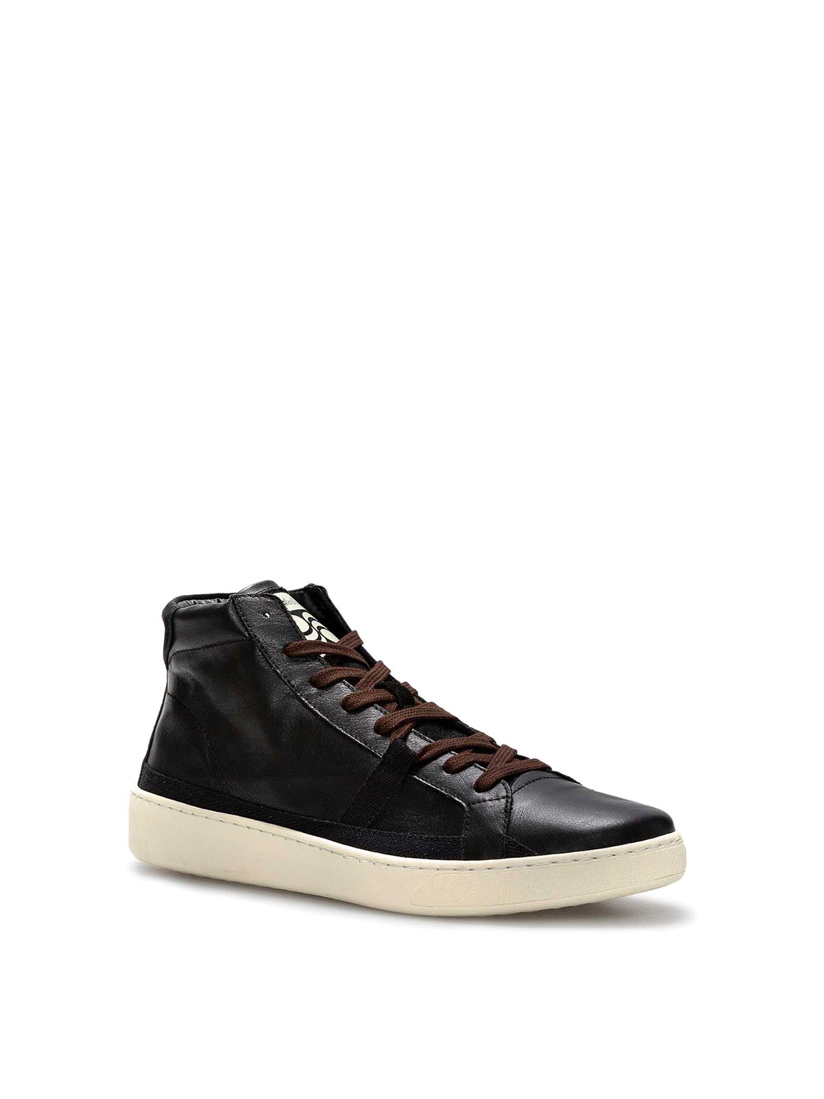 Shop Pantofola D'oro Gold Sneakers In Black