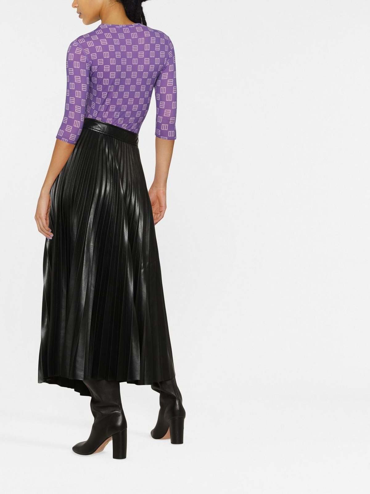 M.S.G.M. Skirt - Black - Women | 3341MDD08P22761599 | thebs.com