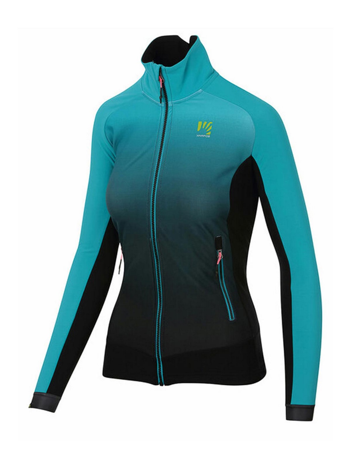 Sudadera Karpos Croderes Mujer - Forro Polar Técnico - Cremallera Frontal Y Bolsillos Con Cierre