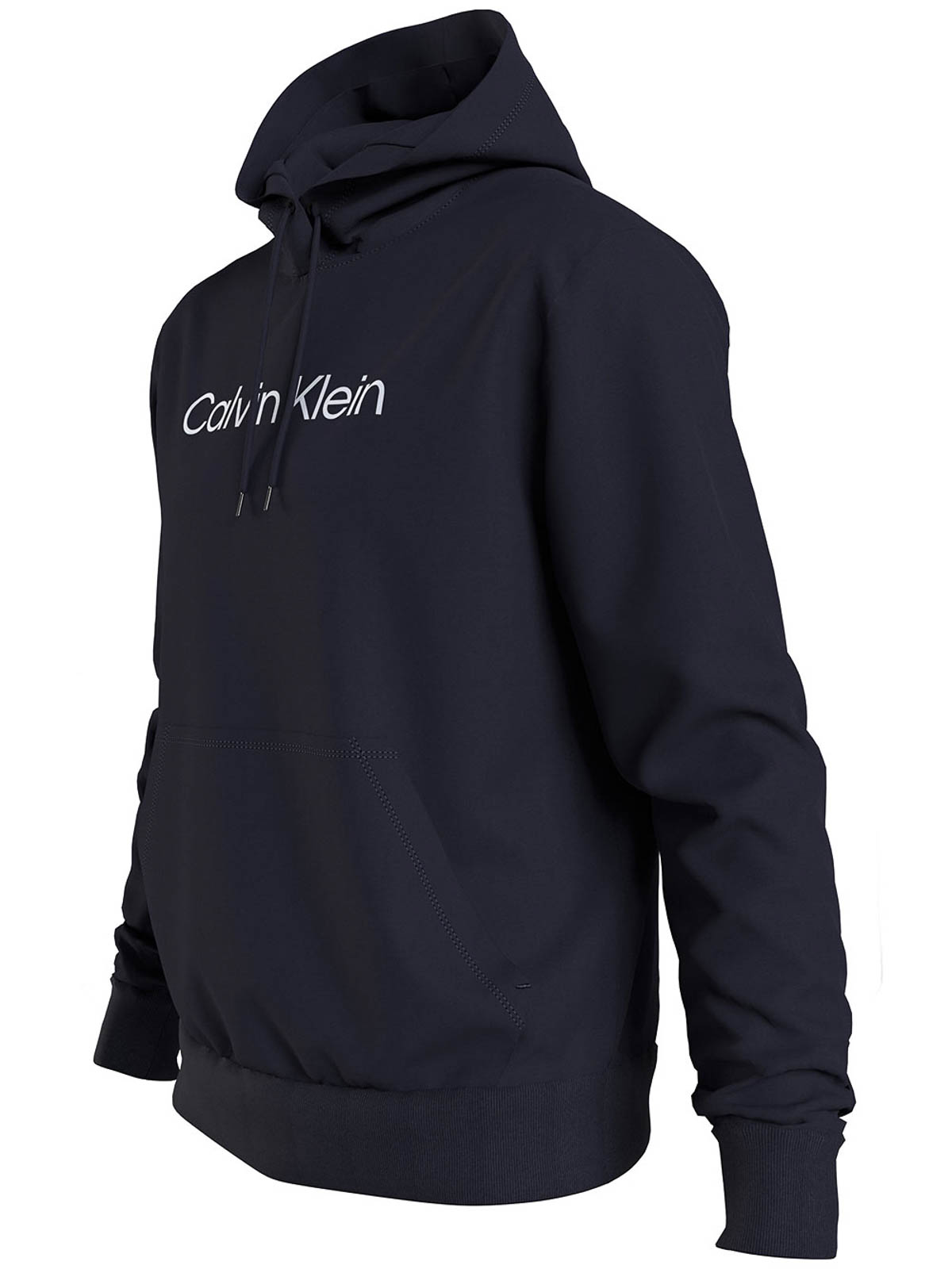 Shop Calvin Klein Hoodie In Blue