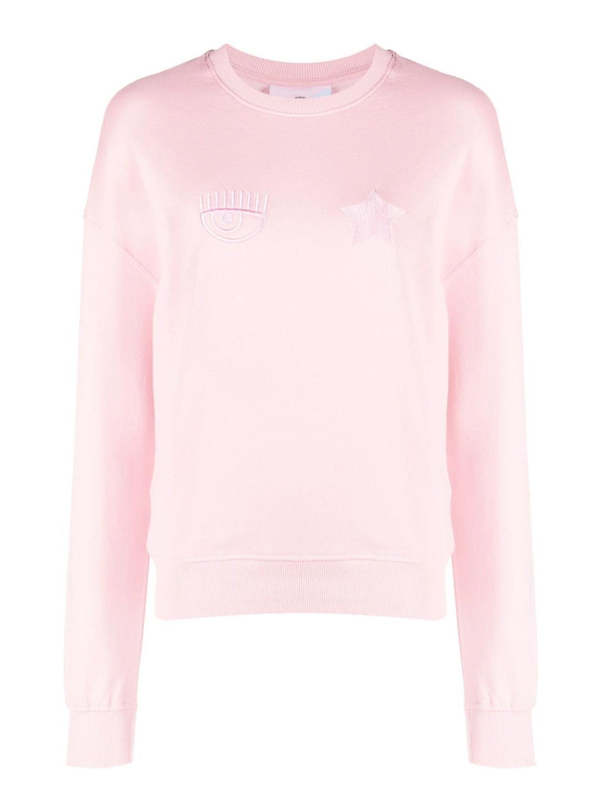 Chiara Ferragni Sweatshirt In Pink