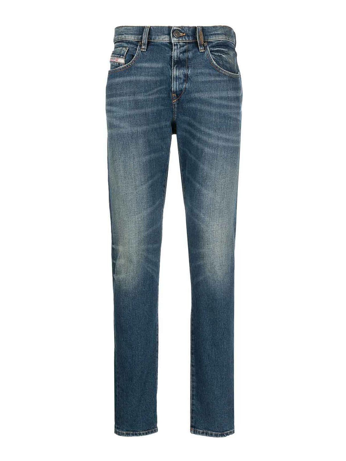 Shop Diesel Jeans Acampanados - Lavado Claro In Light Wash
