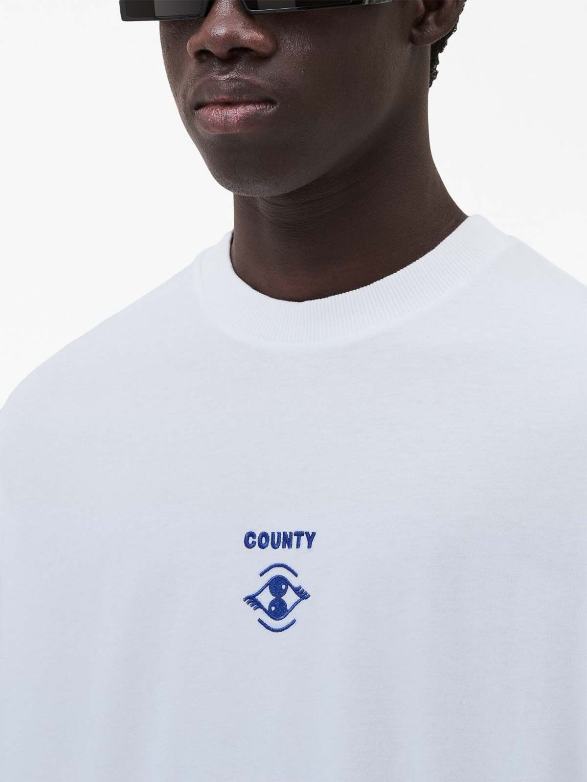 Marcelo Burlon County Of Milan Poster eye over t-shirt