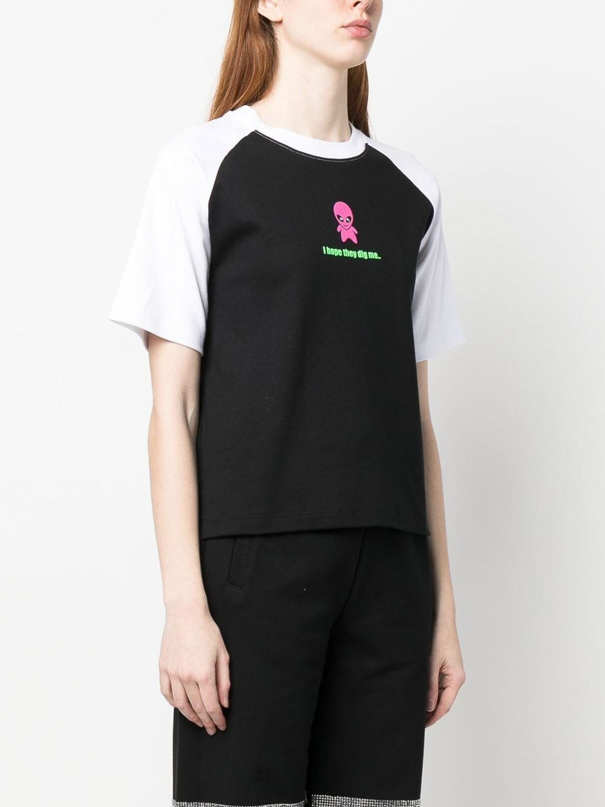 Shop Gcds Alien T-shirt In Black