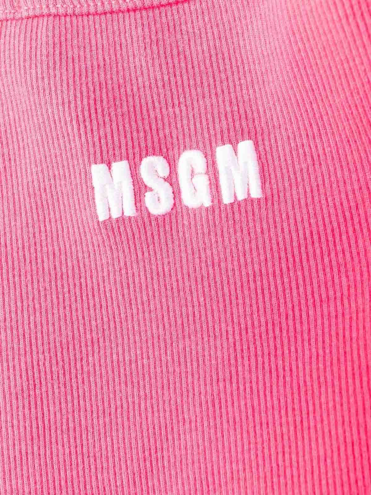 Shop Msgm Suit In Pink