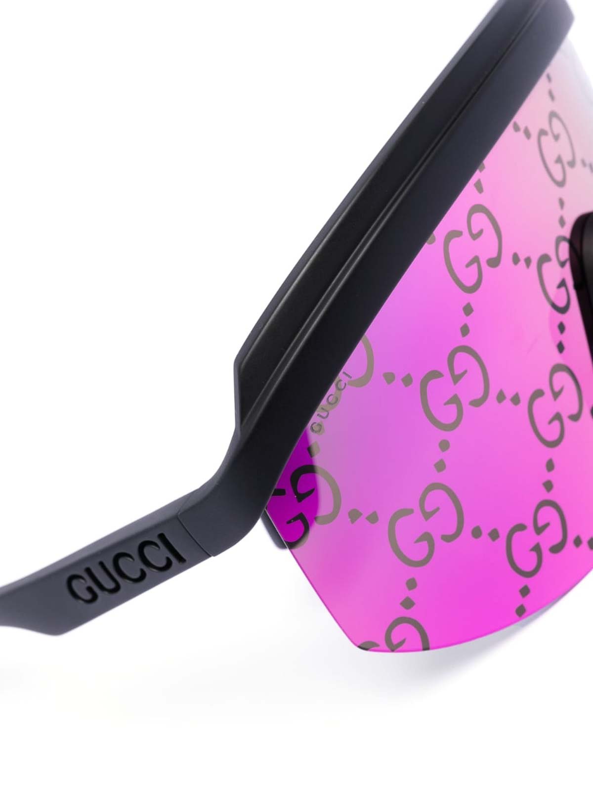 Shop Gucci Eyeglasses In Black