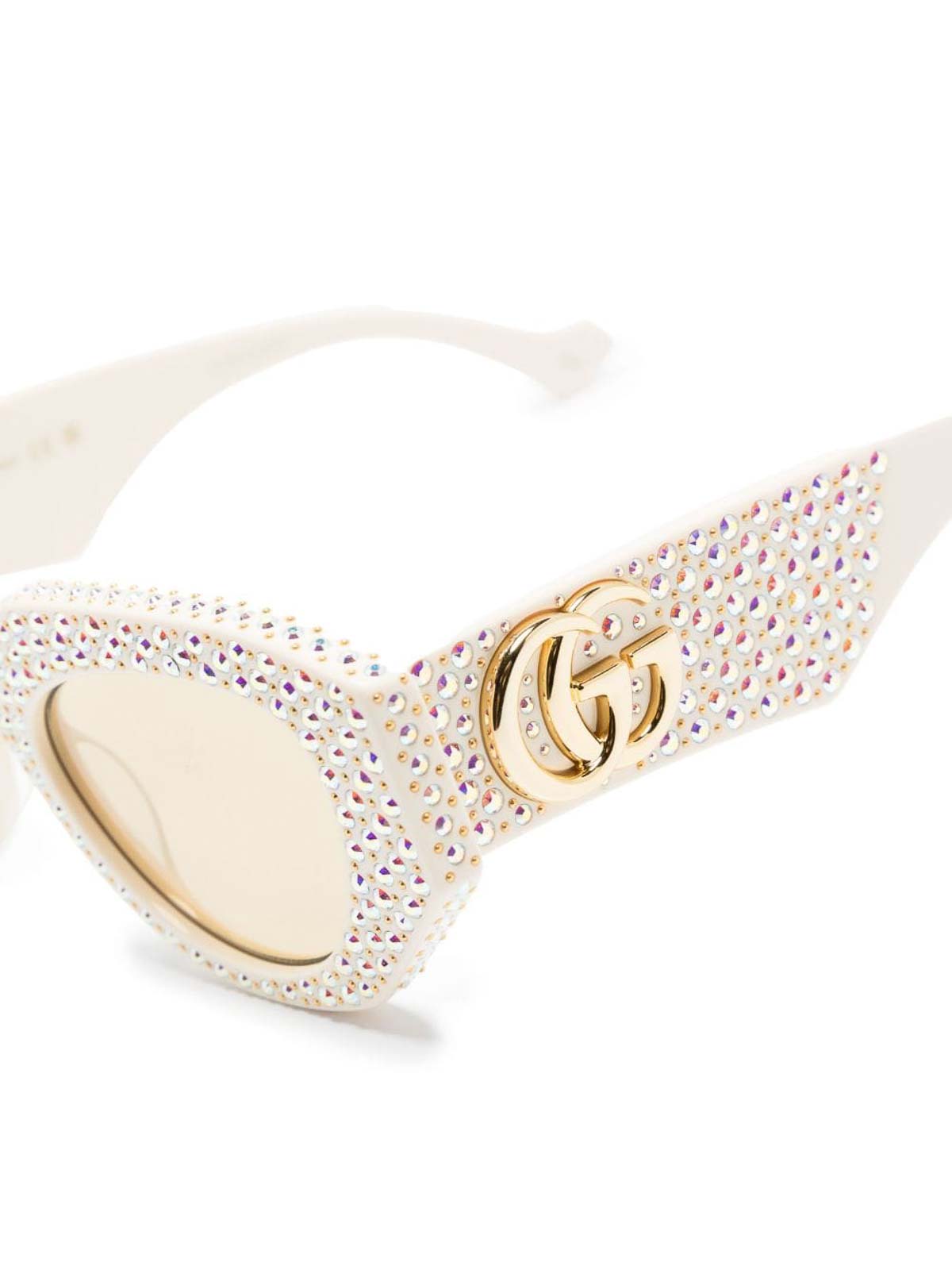 Shop Gucci Eyeglasses In White