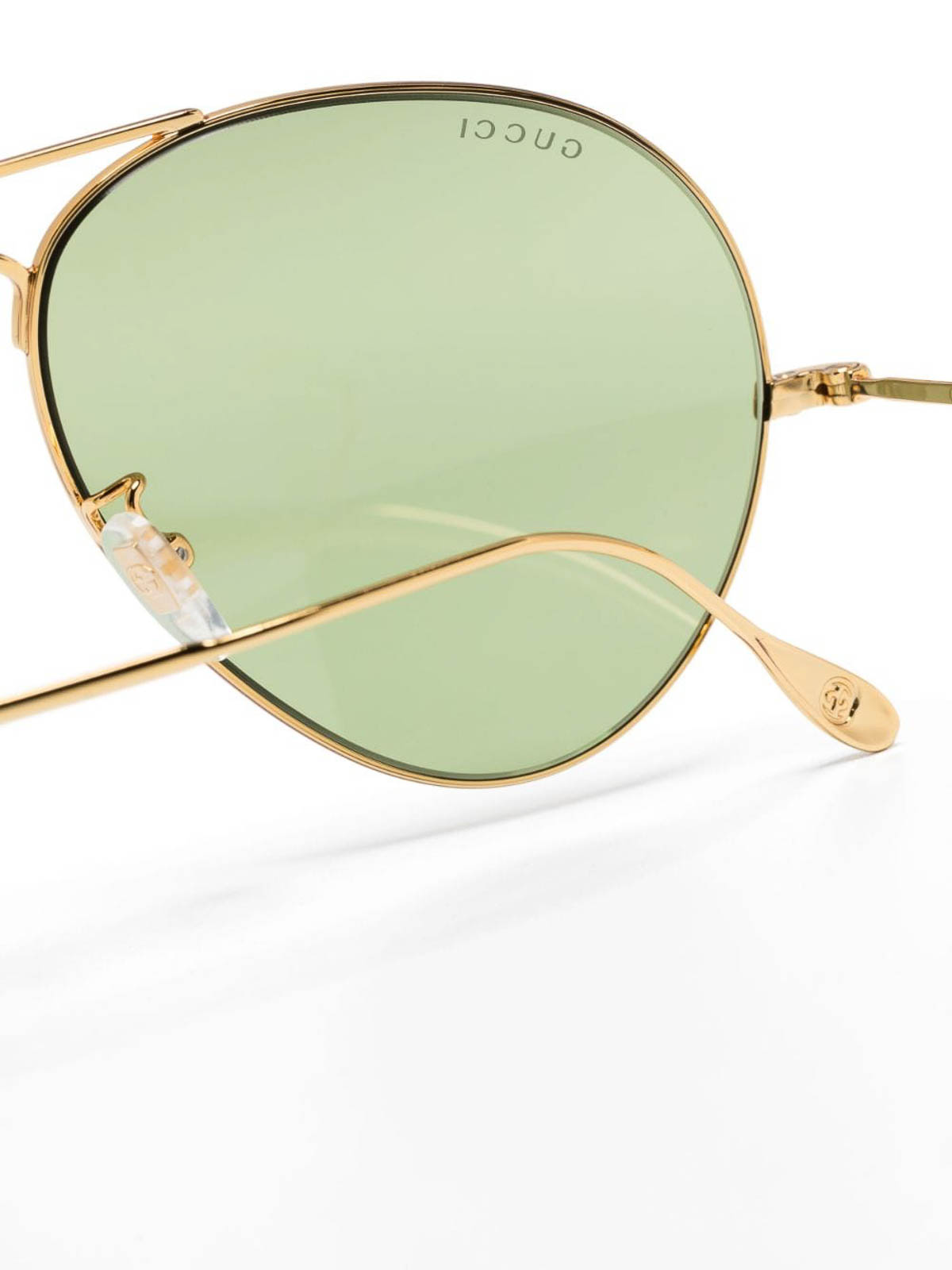 Shop Gucci Eyeglasses In Green