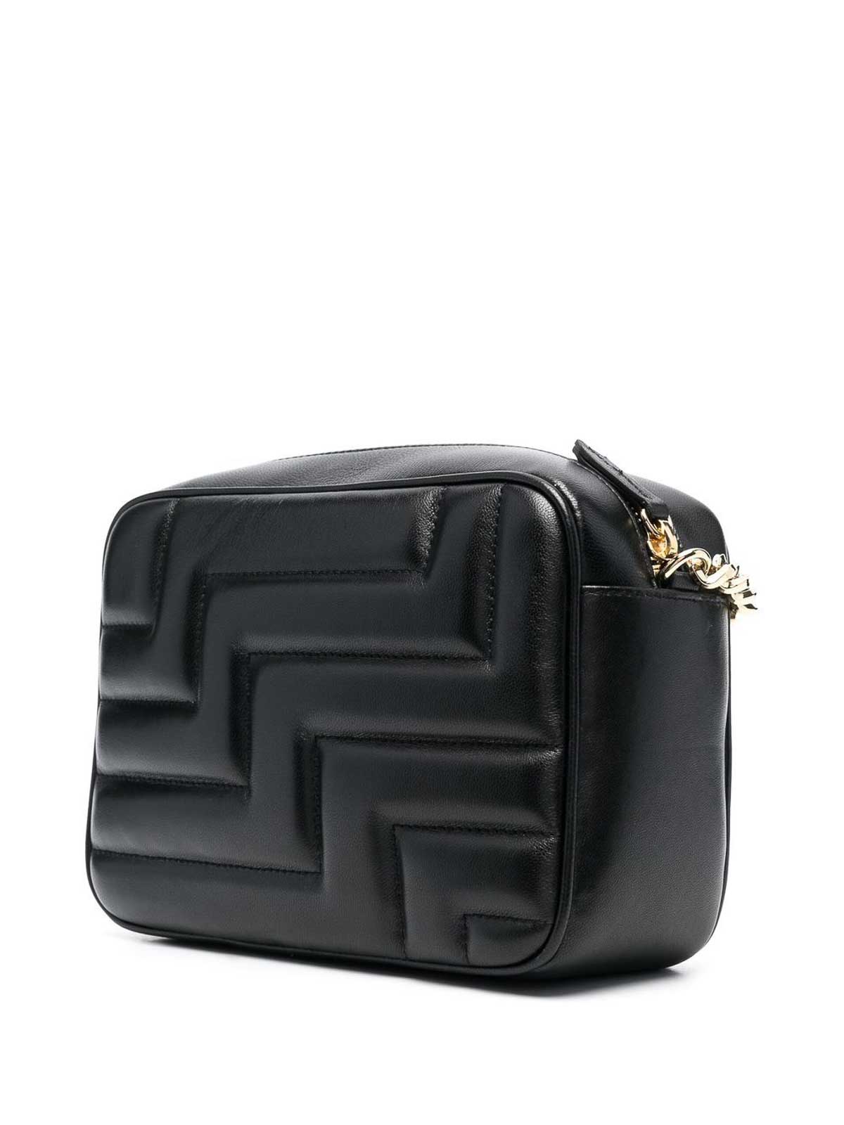 Jimmy Choo Varenne camera bag - Black|VARENNECAMERAMNBABLACK