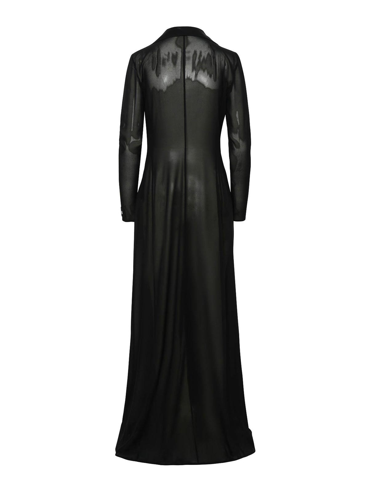 Shop Dolce & Gabbana Long Dress In Black