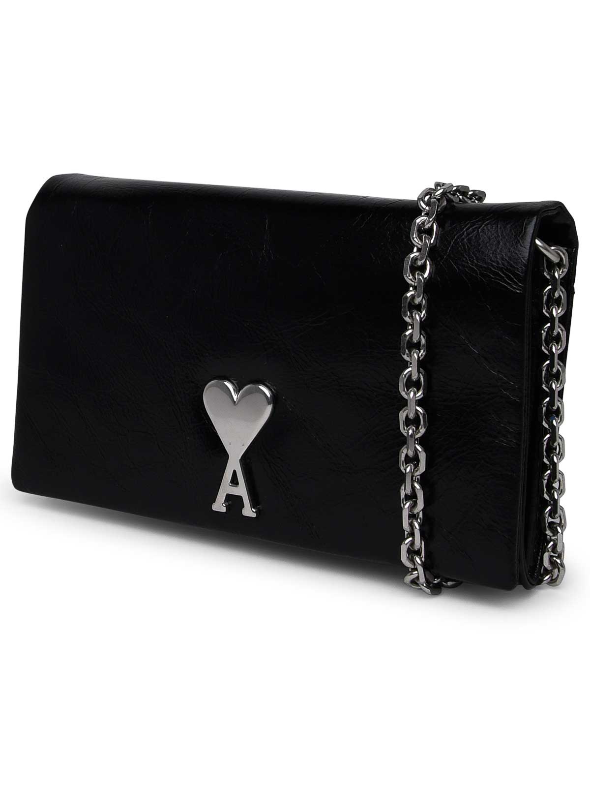 Ami Paris Chain wallet - Black - Men|ULL185AL0013001 | thebs.com