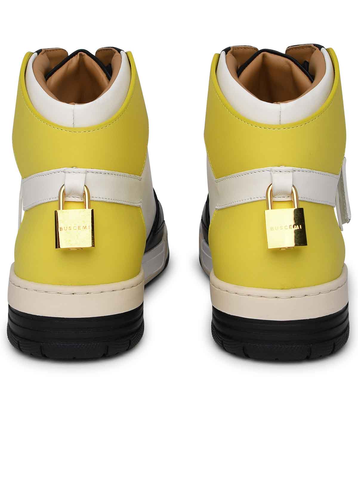 Yellow 2024 buscemi sneakers