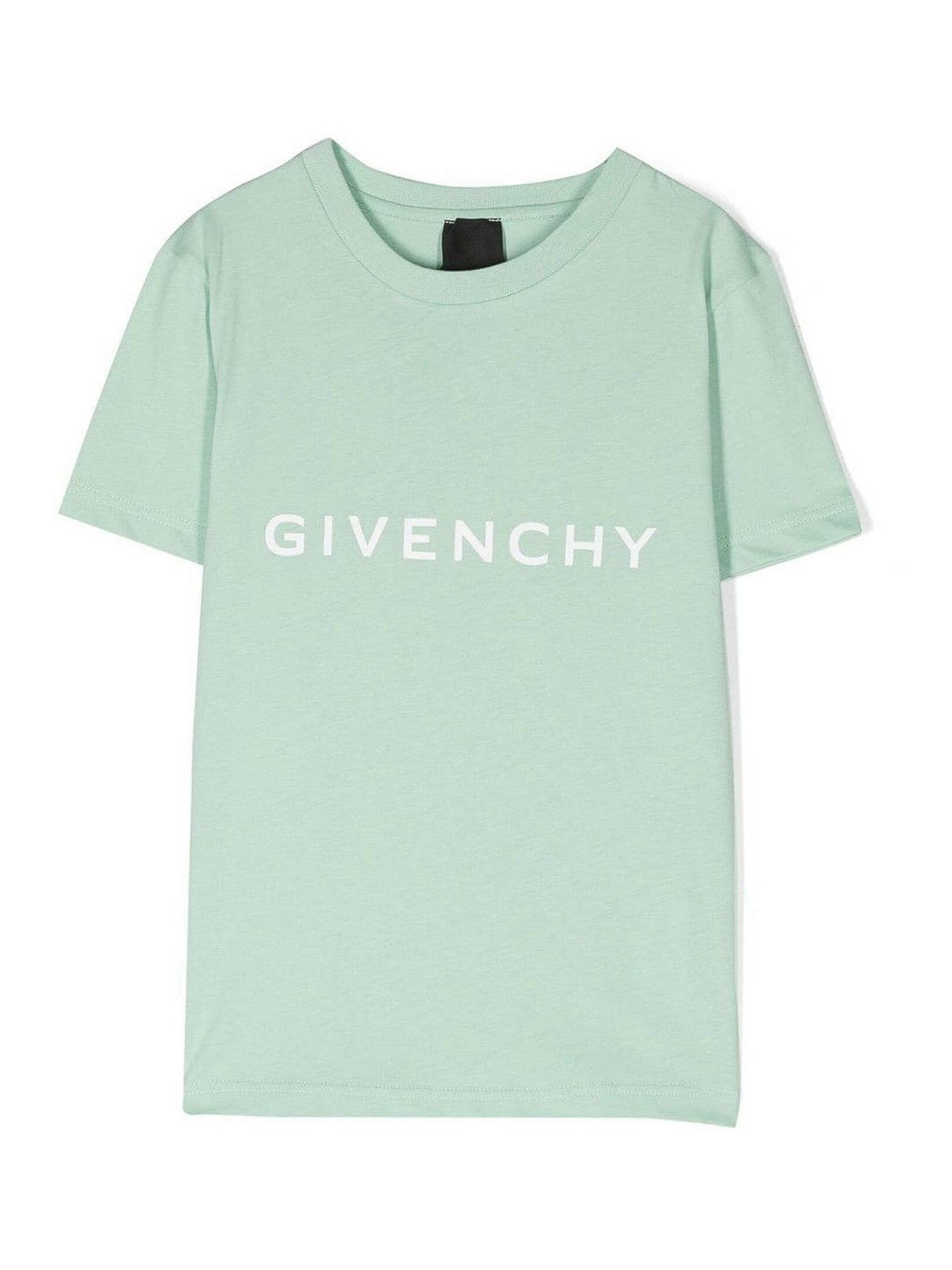 Givenchy Mint logo tee - Green - Boys