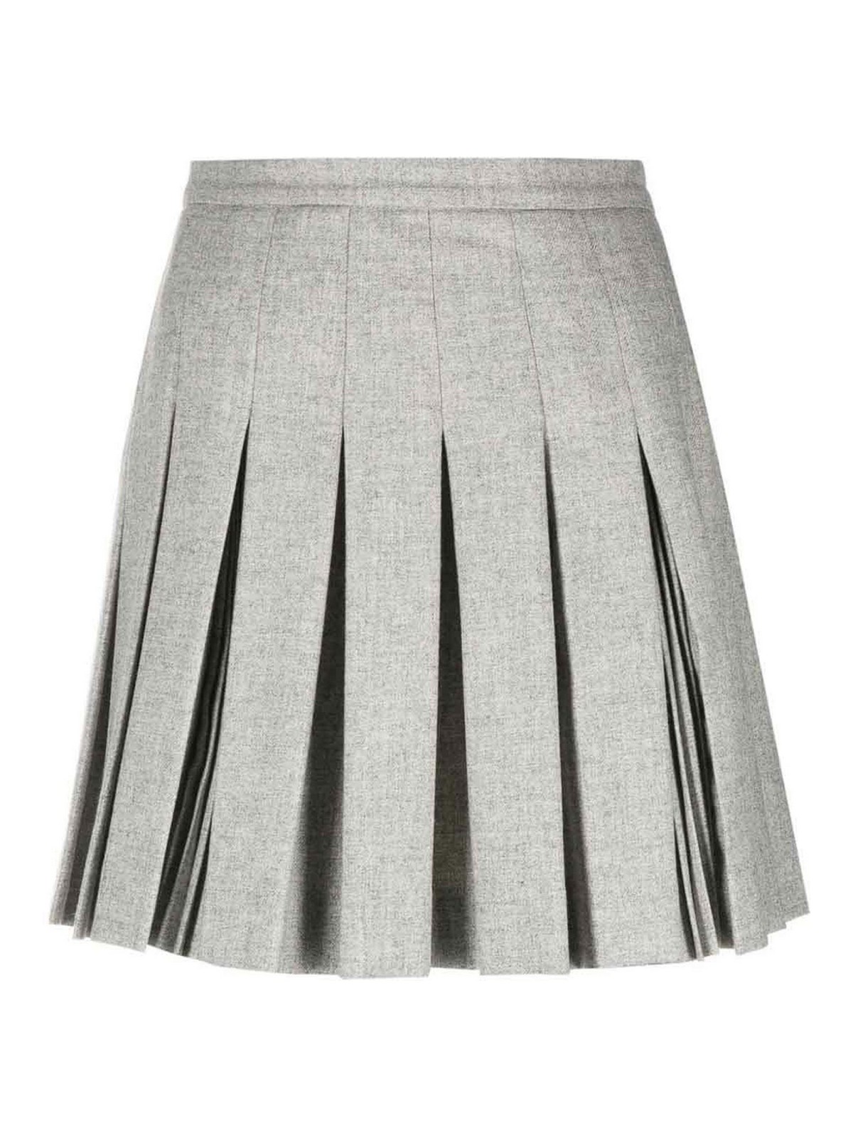 Ermanno Scervino Wool pleated skirt - Grey | D432O711HFEHFEM2415
