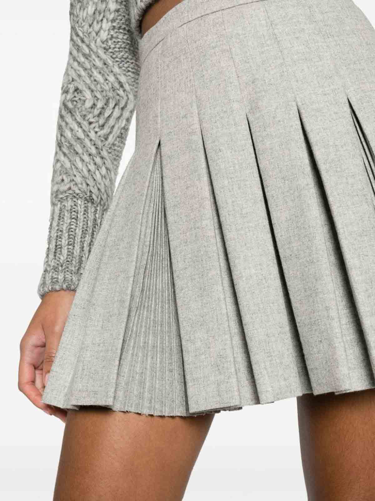 スカート ERMANNO SCERVINO Pleated longuette skirt Designer skirts, long and mini skirts | Ermanno Scervino