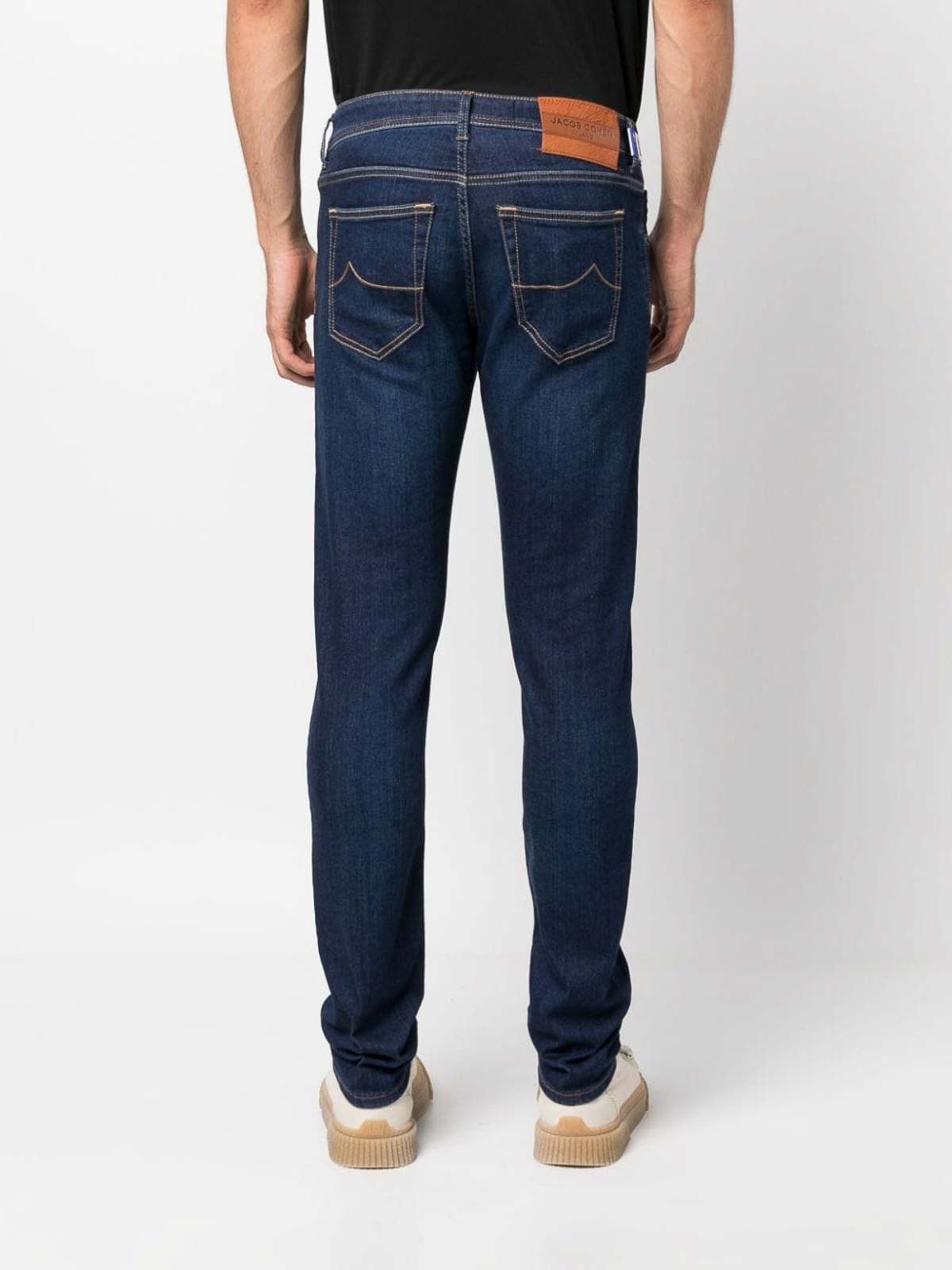 Bootcut jeans - UQE0740S3623557D Slim-cut low-rise Jacob Cohen jeans -