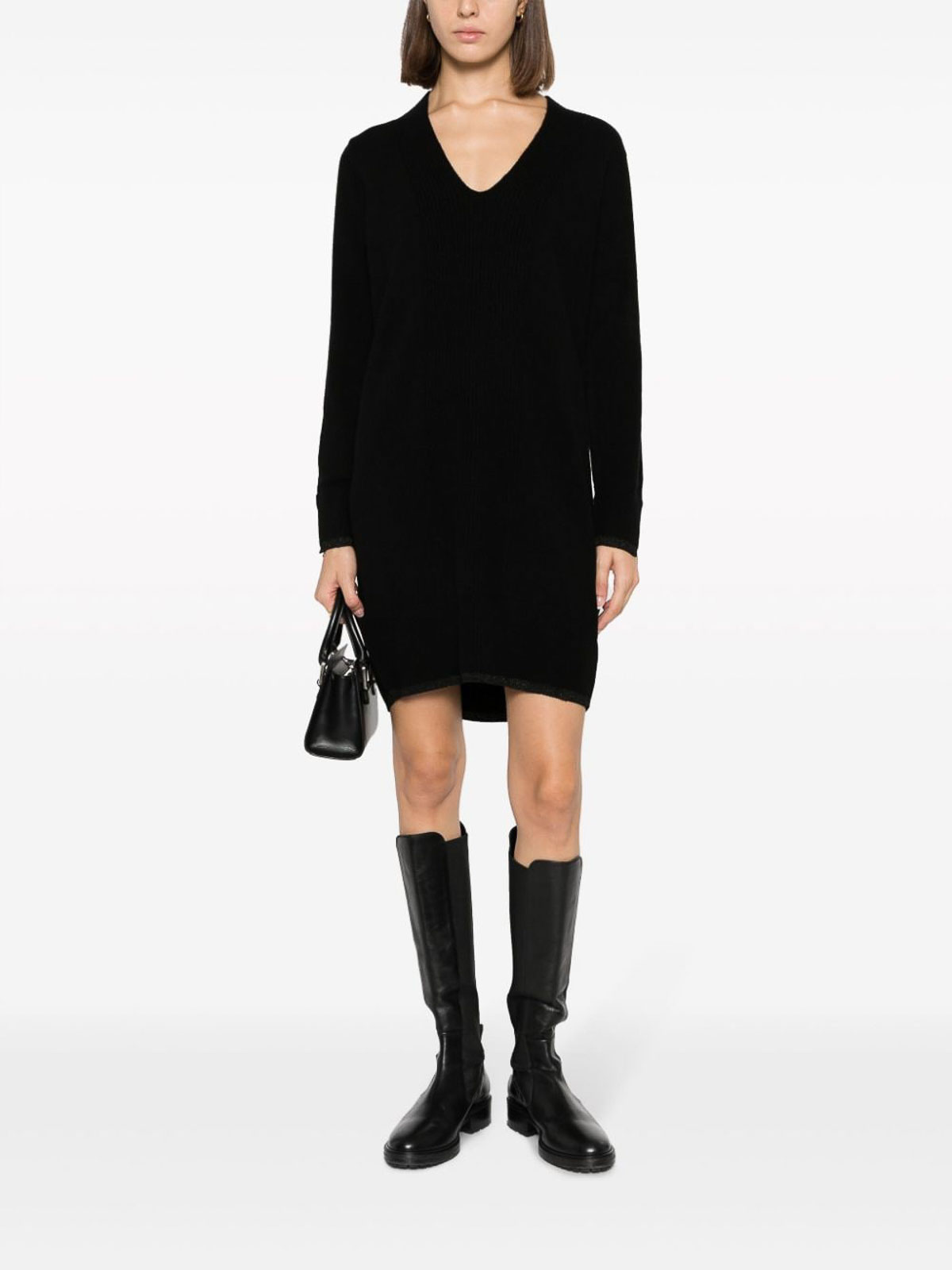 Liu Jo Knitted dress - Black - Women|MF3031MS00922222NERO